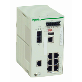 Ethernet Tcp/Ip Yönetilebilir Switch - Connexium - 7Tx/1Fx - Tekli Mod-3595863892574
