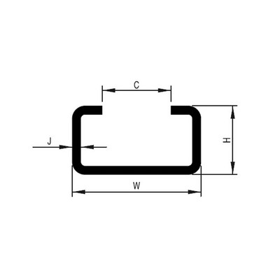  Steel Profile - Conveyor part 28X12