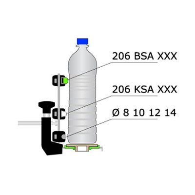 U/650 Profile Alpolen 1000 - Conveyor part