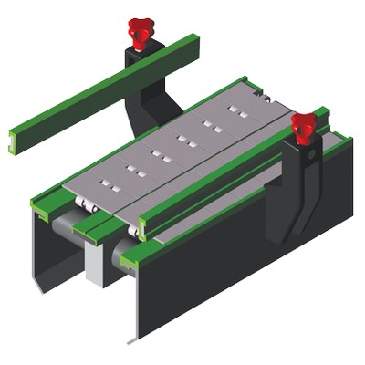 Interlocking Z Profile Alpolen 1000 - Conveyor part