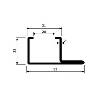  Alpolen 1000 Chain Slideway - Conveyor part 5/8.