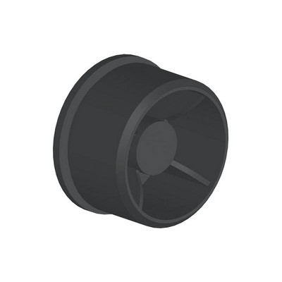  261 - 5 Bushing Roller Head - Conveyor part Black 90X85X47X20