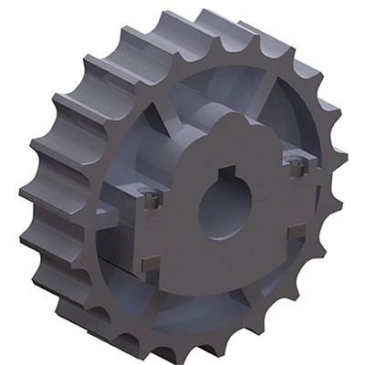 380 Stainless Turn Belt Drive Sprocket - Conveyor part Ø129