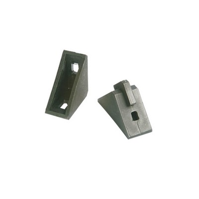 Plastic Corner Connection (30x30) - Conveyor part Black