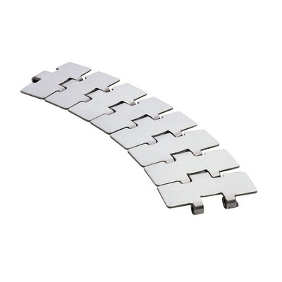 881 Angled Ear Rotation Stainless Belt (8°) - Conveyor part