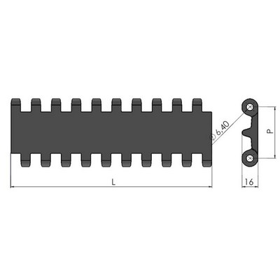 980 - 50.8 Easy Clean Belt (Washable) - Conveyor part