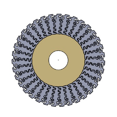 Bat Belt Side Drive Drum - Conveyor part