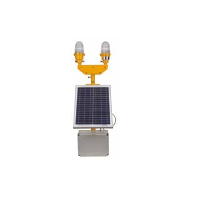 Solar Panelli İkaz Lambası (Çift Armatürlü)