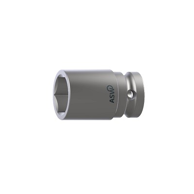 Impact Socket 1/2' SW 17 with Magnet