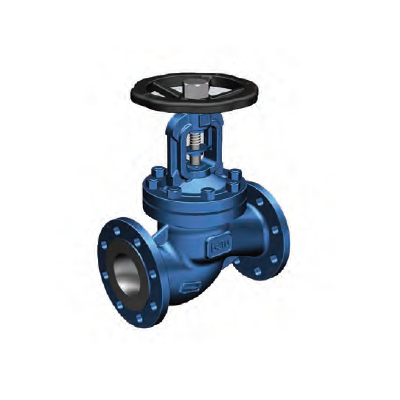 ball valve with metal bellows, DN-150-6-itch-peak moulding-flange