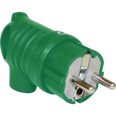 UPS Handle inclined plug (green)