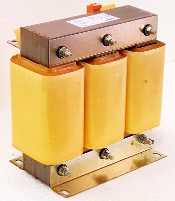 3-faz harmonik filtre reaktörü 40 kVAr-%14-400V-50Hz-134Hz