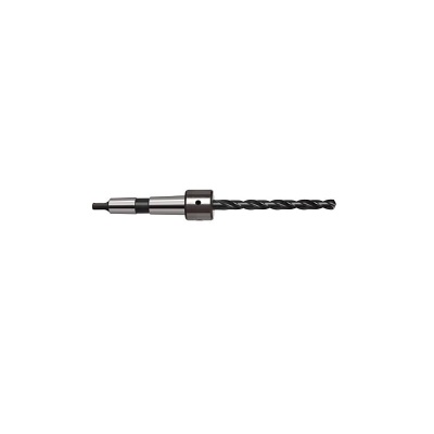 Spiral drill bit with internal cooling, HSS, Ø 10.720 mm, factory standard, type N, steam-treated, MK-2