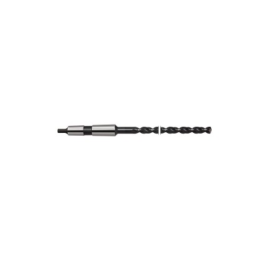 Spiral drill bit with internal cooling, HSCO, Ø 12,300 mm, factory standard, type GT 100, steam-treated, MK-2