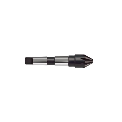 Cone countersink 60 ° HSS, Ø 16,000 mm, DIN 334, Form B, steam treated, MK-1