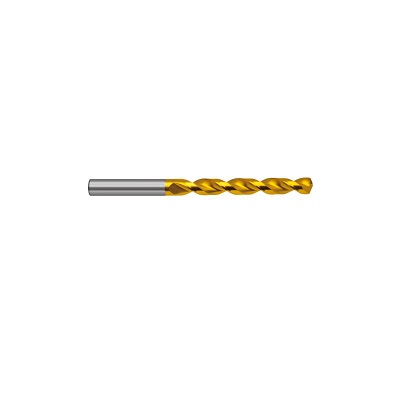 Spiral drill bit, HSS, Ø 1.070 mm, DIN 338, Type GT 100, TiN