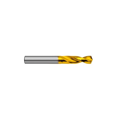 Ratio drill bit, solid carbide, Ø 3,300 mm, 3xD, DIN 6539, type RT 100 U, TiN