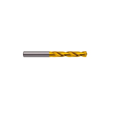 Ratio drill bit, solid carbide, Ø 5.100 mm, 5xD, factory standard, type RT 100 U, TiN