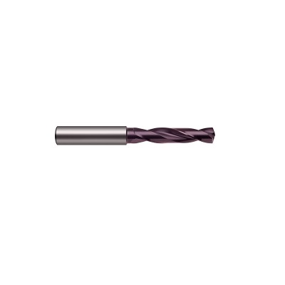 Ratio drill bit with internal cooling, solid carbide, Ø 3,300 mm, 3xD, DIN 6537K, type RT 100 U, nanoFIRE