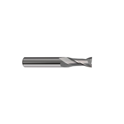 End mill solid carbide, Ø 1.590 mm h10, type N, factory standard, bright