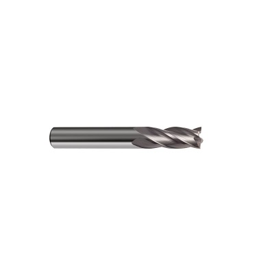 End mill solid carbide, Ø 1.590 mm h10, type N, factory standard, bright