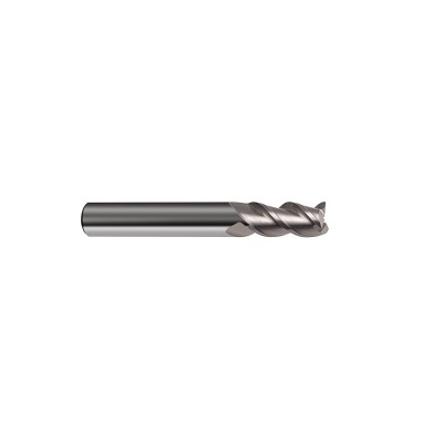 End mill solid carbide, Ø 10,000 mm h10, type NH, DIN 6527L, bright