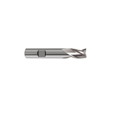 End mill M42, Ø 2,800 mm e8, type N, DIN 327, bright