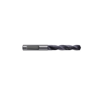 Ratio drill bit with internal cooling, solid carbide, Ø 19,000 mm, 5xD, DIN 6537L, type RT 100 VA, TiAlN-nanoA