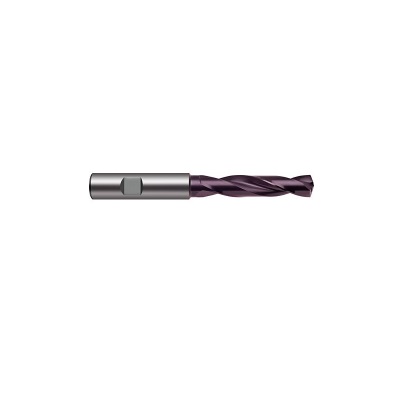 Ratio drill bit with internal cooling, solid carbide, Ø 3,300 mm, 3xD, DIN 6537K, type RT 100 U, nanoFIRE