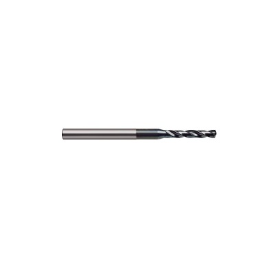 Small drill bit with internal cooling, solid carbide, Ø 1.020 mm, factory standard, type N, TiAlN