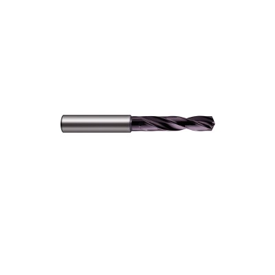 Ratio drill bit with internal cooling, solid carbide, Ø 12,200 mm, 3xD, DIN 6537K, type RT 100 XF, nanoFIRE