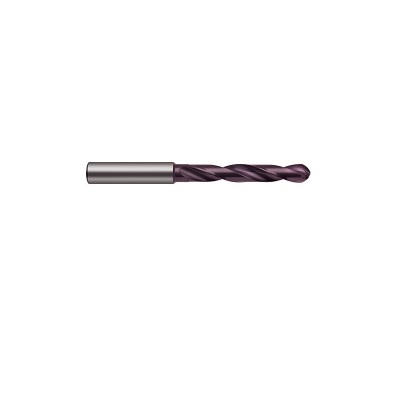 Ratio drill bit with internal cooling, solid carbide, Ø 9.100 mm, 5xD, DIN 6537L, type RT 100 R, FIRE