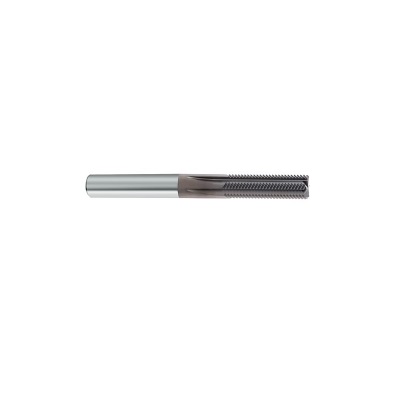 End mill solid carbide, Ø 6.350 mm e10, type FR 100, factory standard, Cristall F