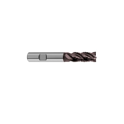 End mill VHM, Ø 10,000 mm h10, Type NF, DIN 6527L, TiAlN-nanoA