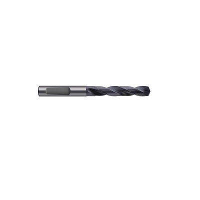 Ratio drill bit with internal cooling, solid carbide, Ø 19,000 mm, 5xD, DIN 6537L, type RT 100 VA, TiAlN-nanoA