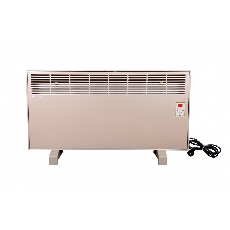 2500 W Digital Remote Control Panel Convector Heater Inox