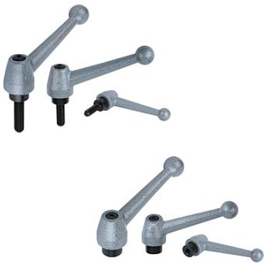  Flip Lever Size 2 M16X40 Steel, Bil:Steel