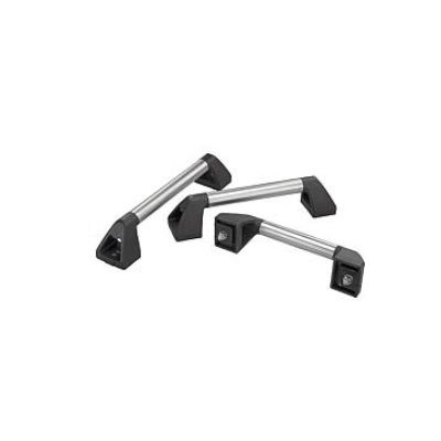 Pipe Handle L=450, Form:A Stainless Steel, Bil:Thermoplastic, A=400, D=11