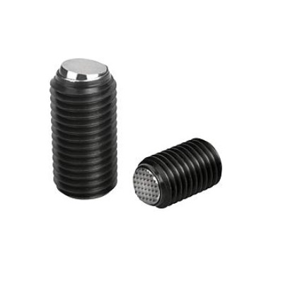 Ball End Thrust Bolt Headless, With Anti-Torsion, Form:Bv Ball