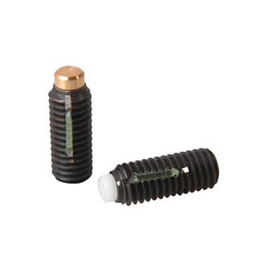 Ball End Thrust Bolt Headless, Long-Lok, Form:D Pom Sphere, M12, L=32,