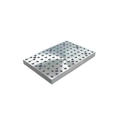 Main Plate Grille Perforated, Form:Bl=900, W=450, H=50, D=16, Gjl300