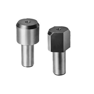 Mounting Pin Retractable, With Head, D=25, Form:B, Tool Steel