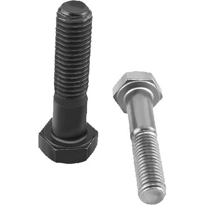Old Bolt Din933, Open End Threaded M05X12, Stainless Steel A2 70 Uncoated