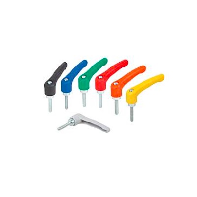 Flip Lever Bo.2 M10X40, High Performance Thermop Yellow Ral1021