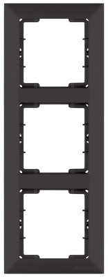 Candela Triple Vertical frame Black