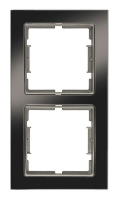 Elitra metal vertical duo frame bright smoked-free