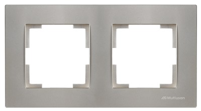 Rita binary horizontal frame titanium