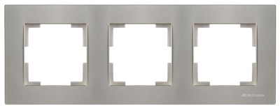 Rita triple horizontal frame titanium
