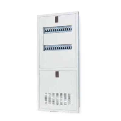 24-LU S/A MET. Tab.- Plastic container. electrical fuse Box.