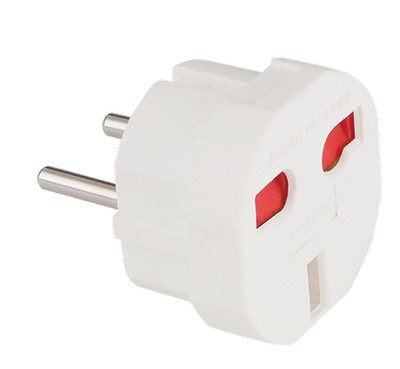 Adapter plug, socket (British type) -cable ways-trays part